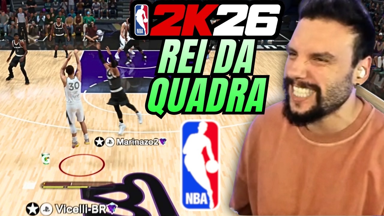 JOGUEI O MAIOR TORNEIO DE NBA 2K26 MYTEAM DO MUNDO! KING OF THE COURT