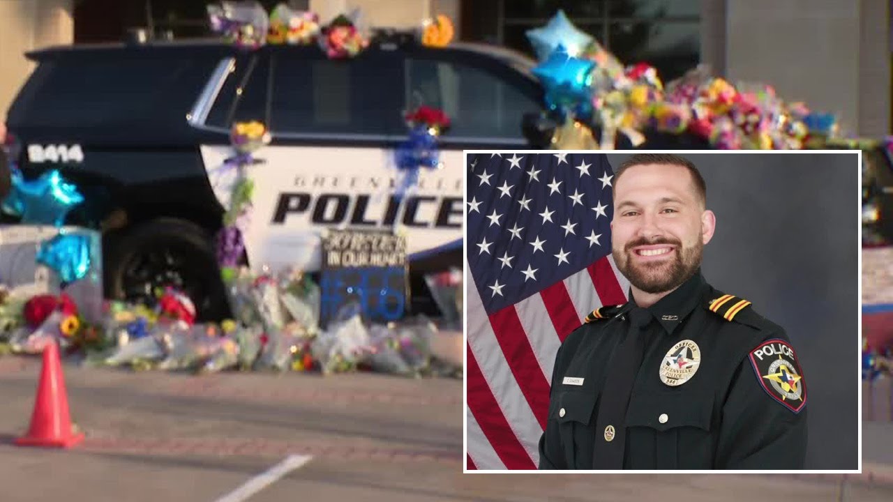 LIVE: Procession for Greenville Officer Cooper Dawson