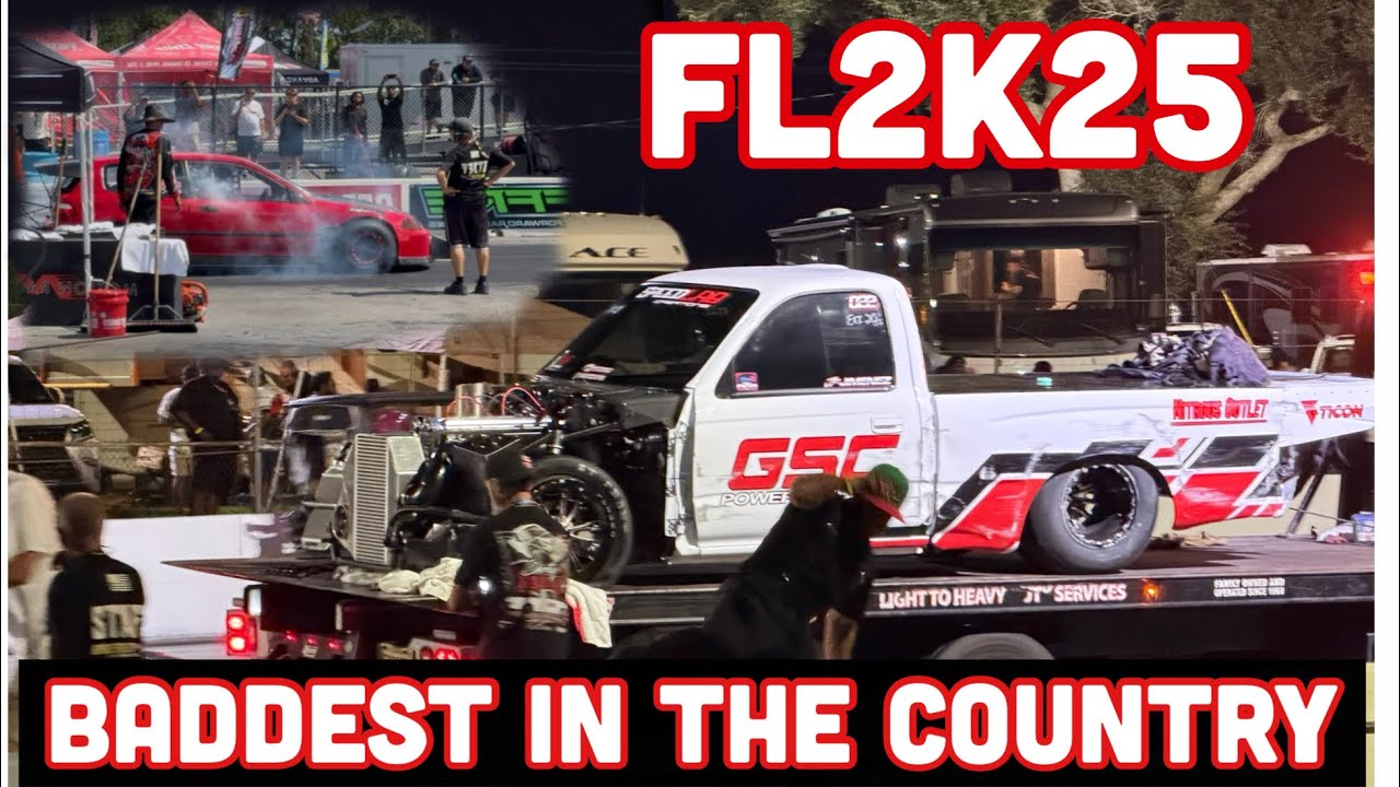 fl2k2025 DRAG RACING,CRASHES,PULLS AND MORE #dragrace #streetcars #fl2k #cars #turbo 
