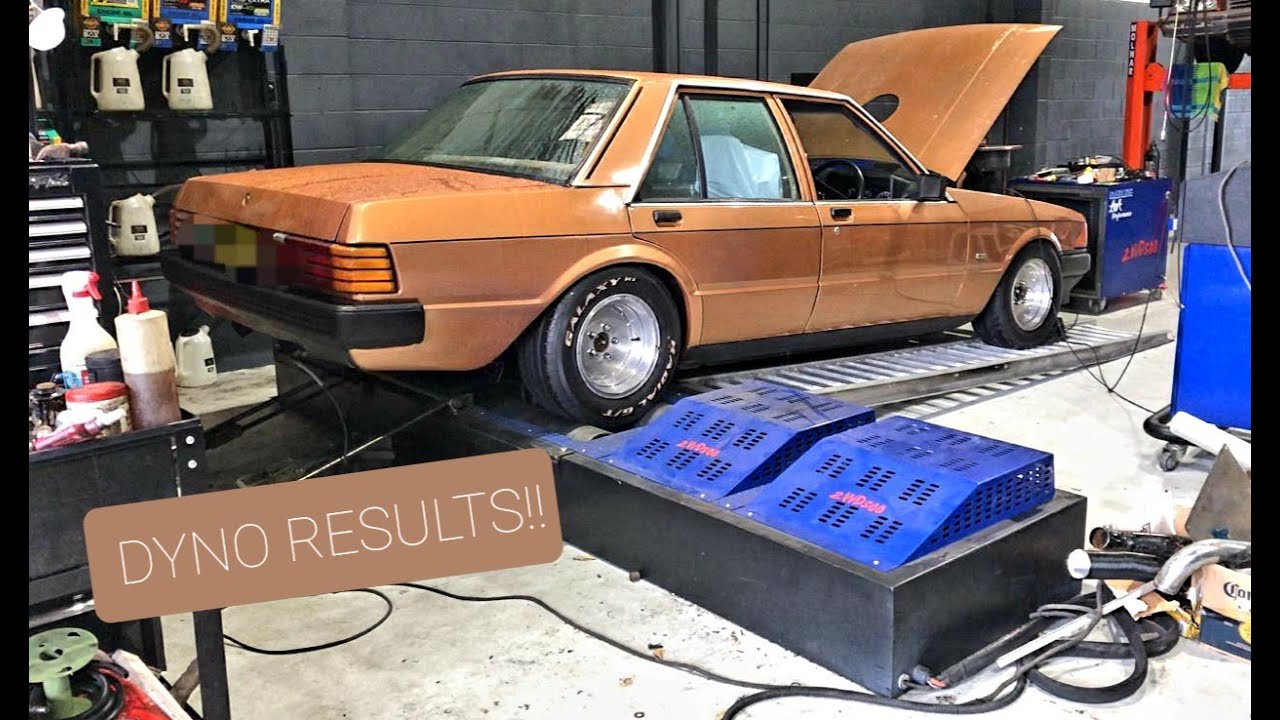 V8 FORD FALCON DYNO RUNS