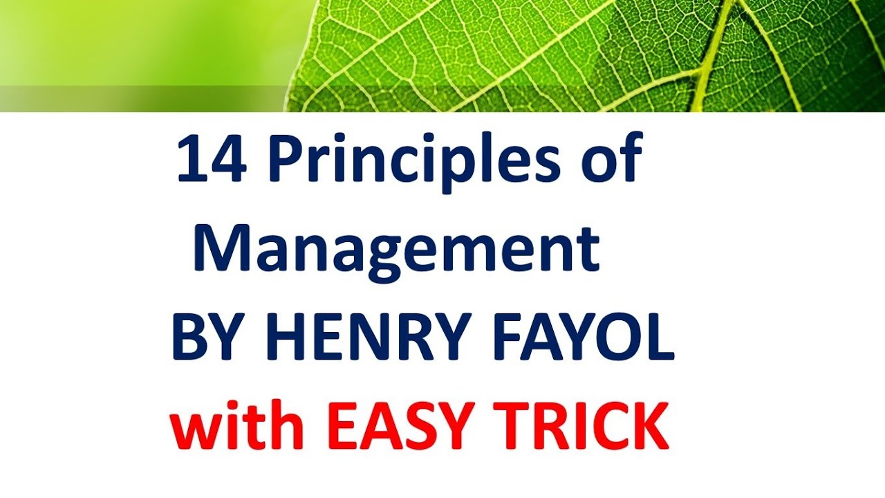 14 principles of management - tamil | henry fayol | principles of management in tamil by henry fayol