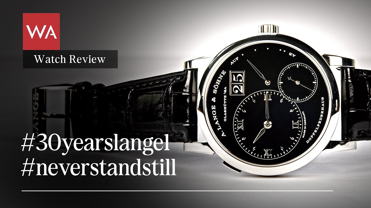 A. LANGE & SÖHNE celebrates the 30th anniversary of the LANGE 1