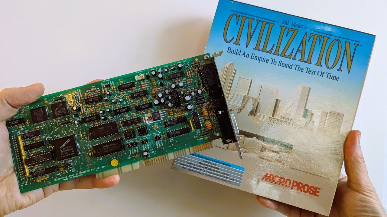 Sid Meier's Civilization 1 Complete Sound Blaster Pro Soundtrack (Dual OPL2 )