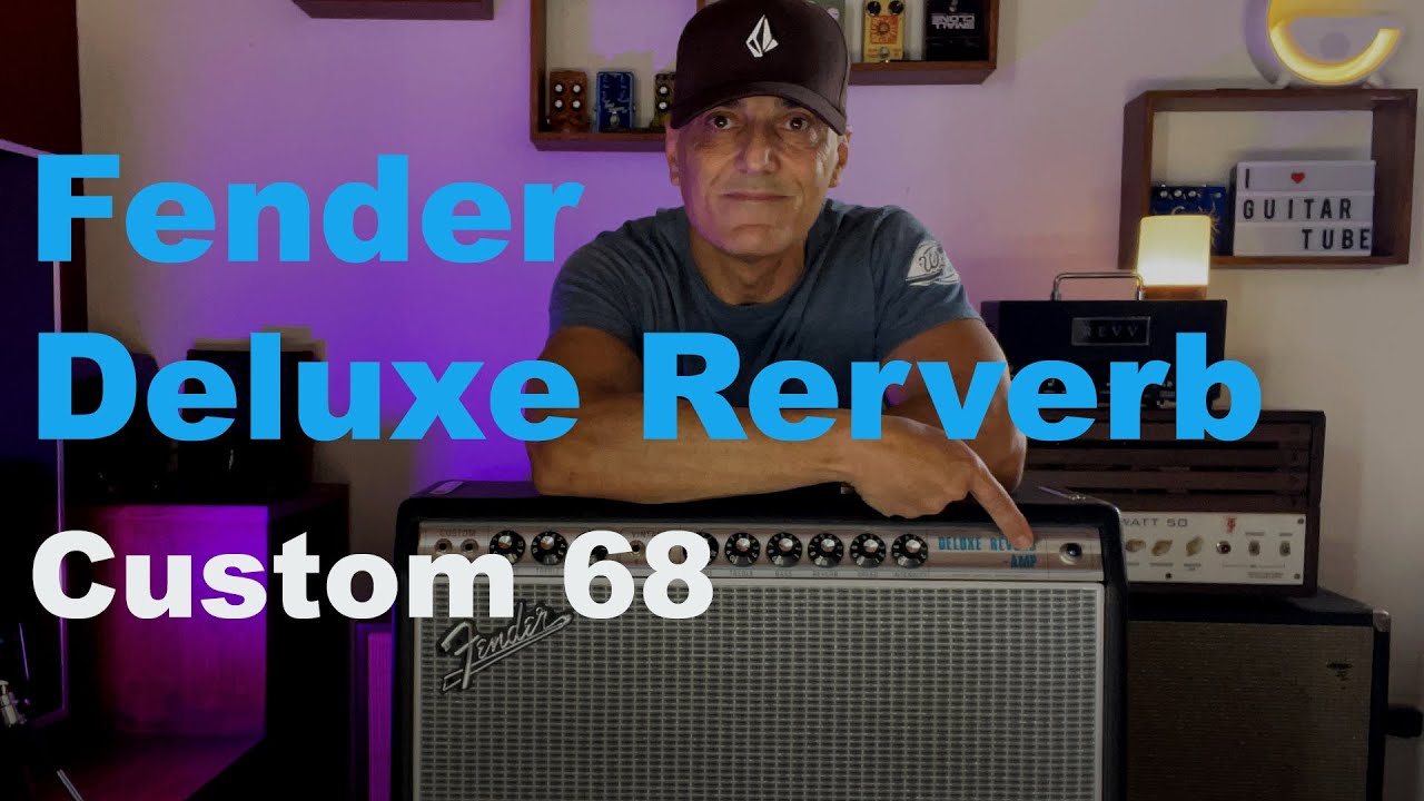 Big Fender tone in 22 watts, Deluxe Reverb Custom 68.