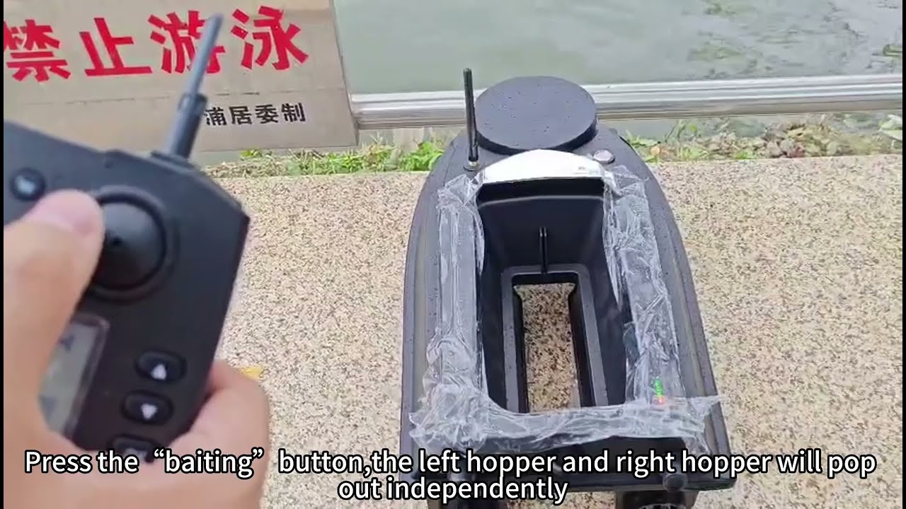 Flytec V030 Basic Version Operation-come and watch with me!#bait boat #fishing bait boat #rc boat