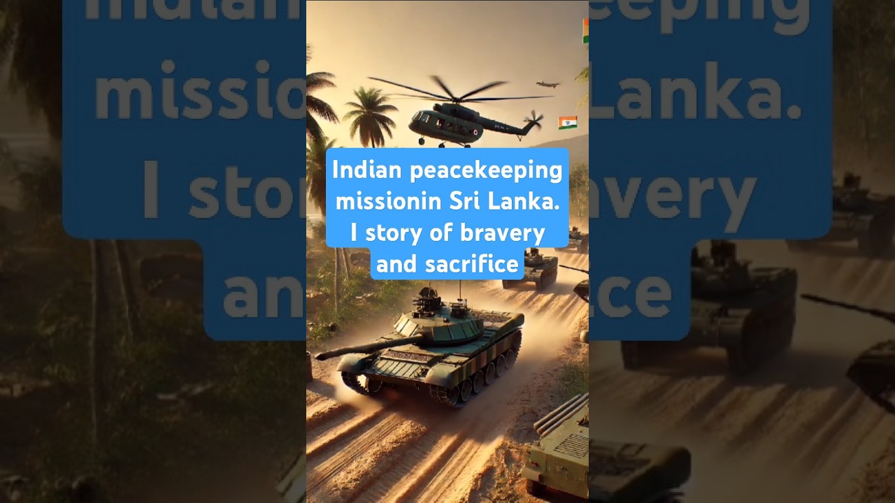 Indian Peacekeeping Mission in Sri Lanka: A Story of Bravery and Sacrifice"