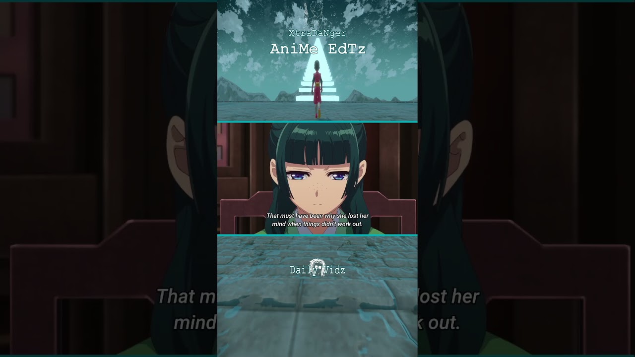 Mother's Fixation: Maomao's Talks About Fengxian😟The Apothecary Diaries #anime #animeedit