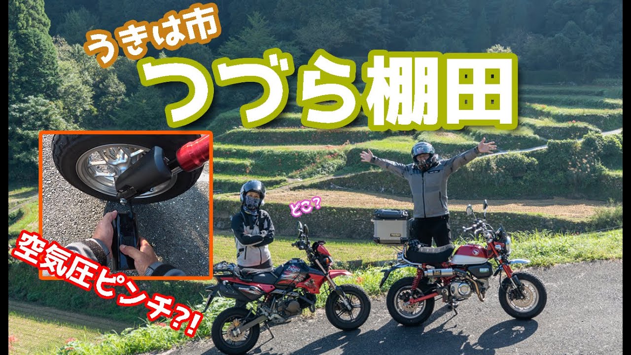 こりゃ立派だわ！秋の赤い花を見に行ってきた！1/3　つづら棚田編！【夫婦ツーリング】#Ewinwotoko