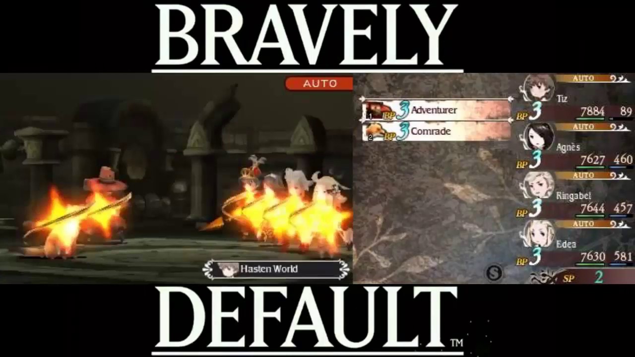 Bravely Default - Super Boss: Adventurer and Comrade (Cheese Kill)