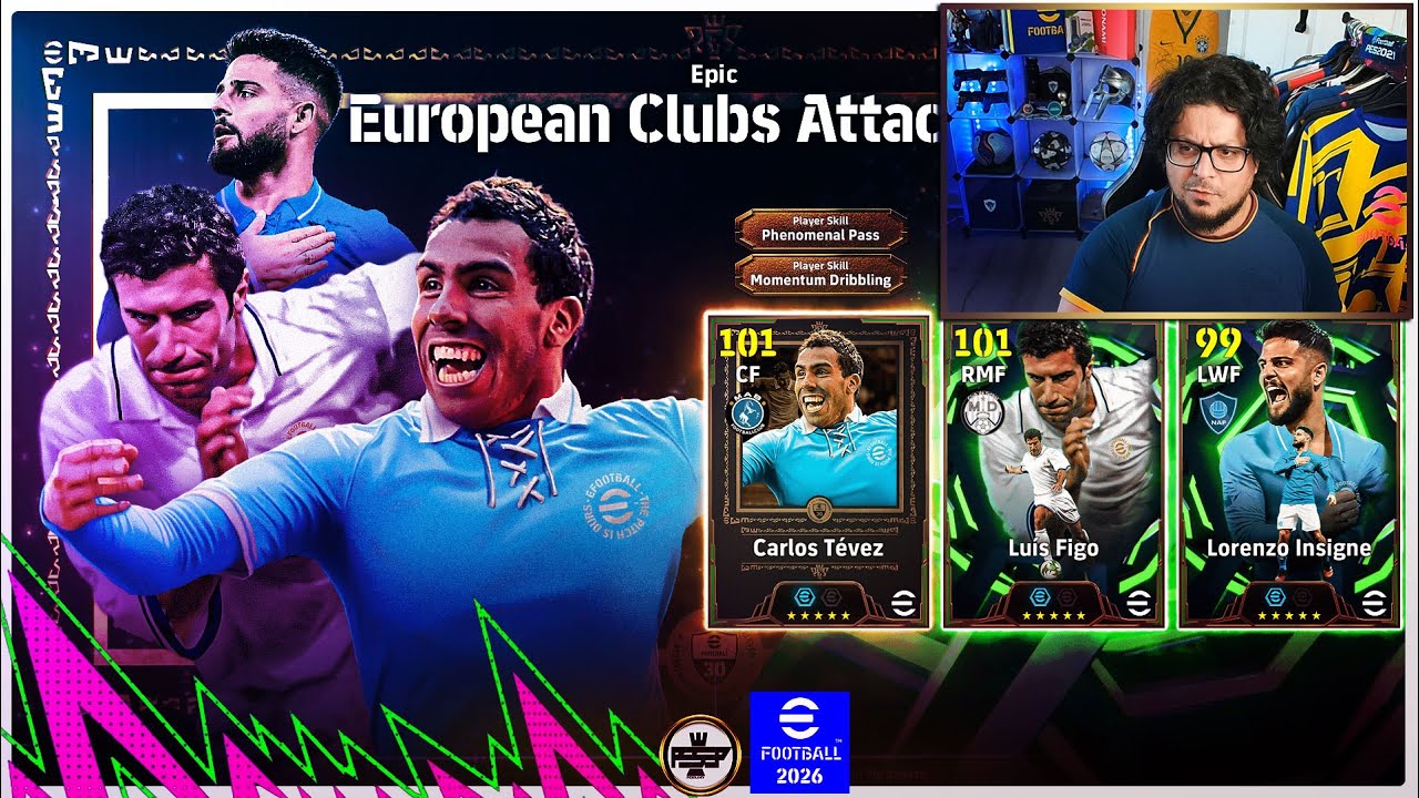 eFootball 2026 Tevez is here! Packs and review (Live Highlight)
