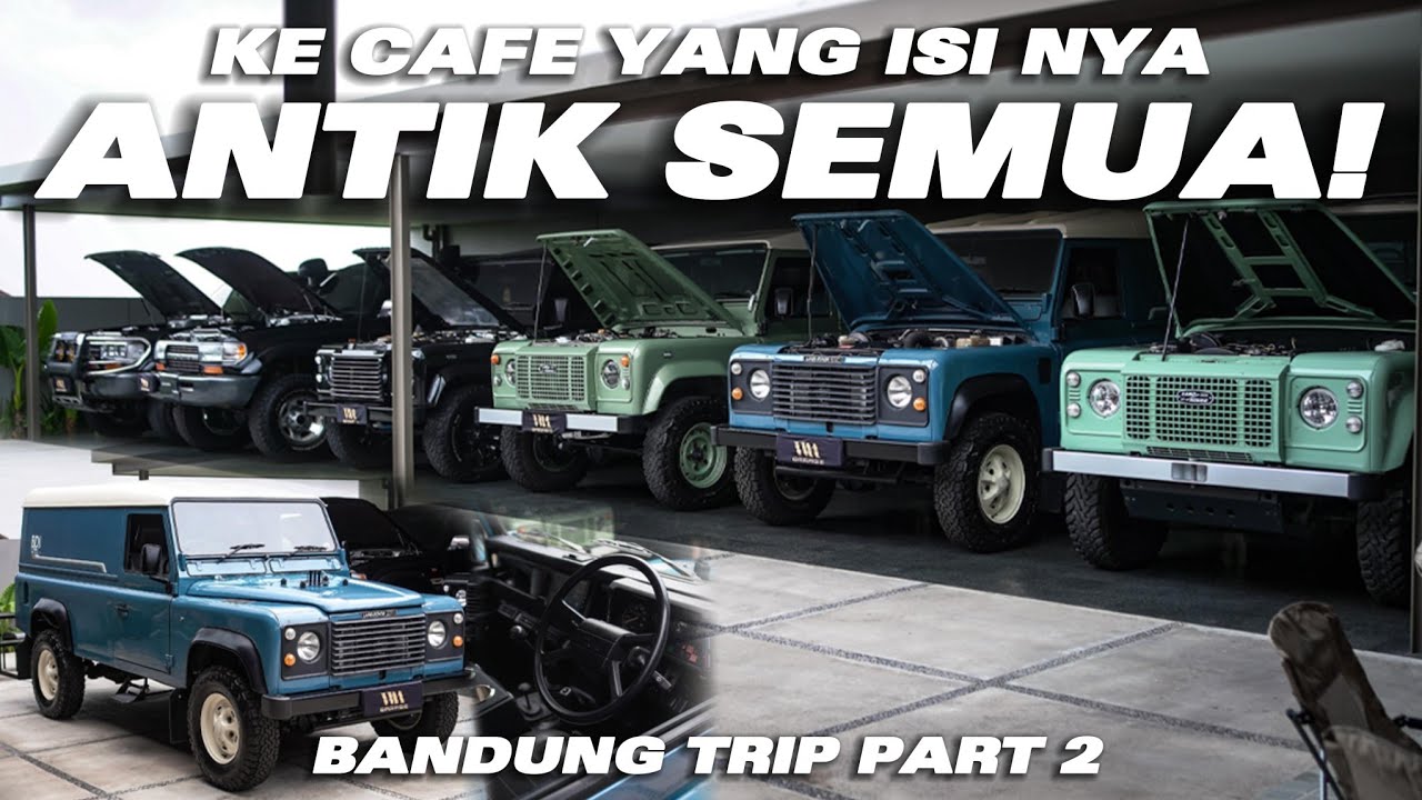 BANYAK MOBIL 4X4 RARE! - DAILY VLOG BANDUNG TRIP KE WINBARDI CANTEEN & WINBARDI GARAGE