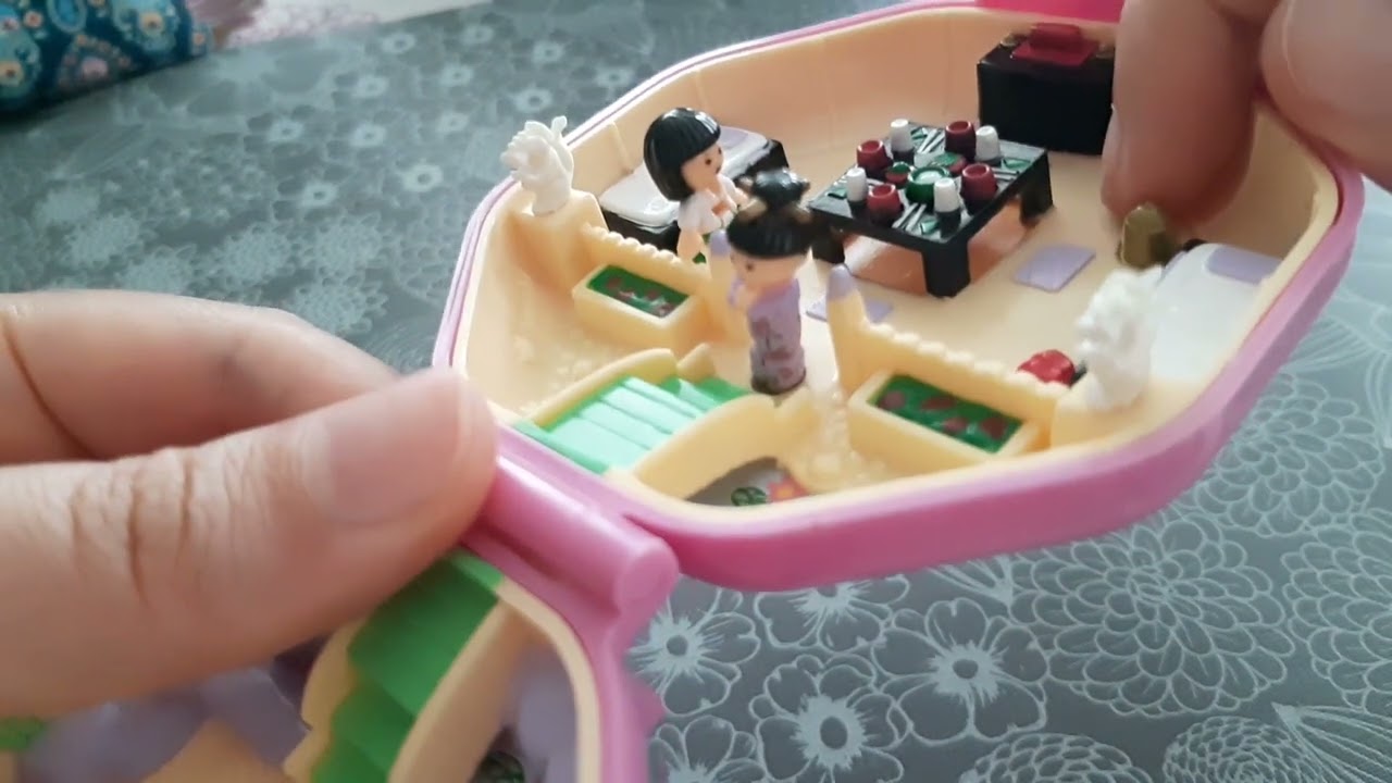 @PollyPocket #pollypocket #vintagepollypocket Suki's Japanese Tea House 🍲🍵
