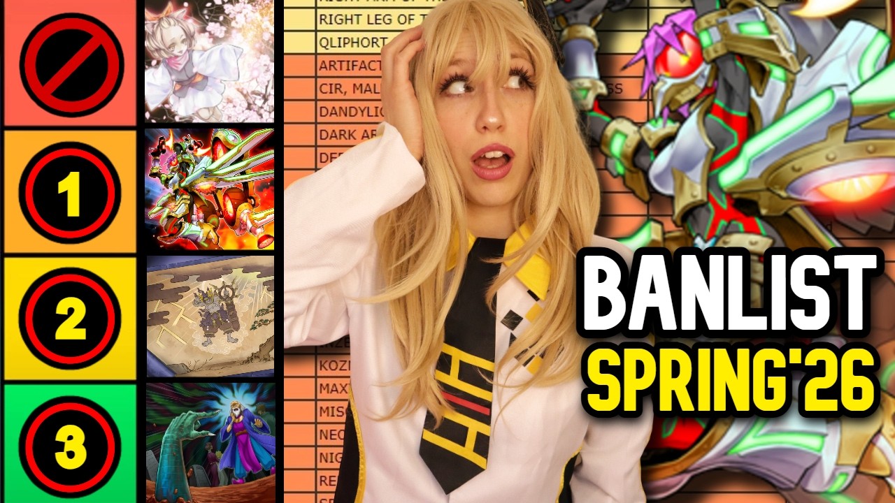 Прогнозы по списку запрещенных карт в Yu-Gi-Oh! | Весна 2026