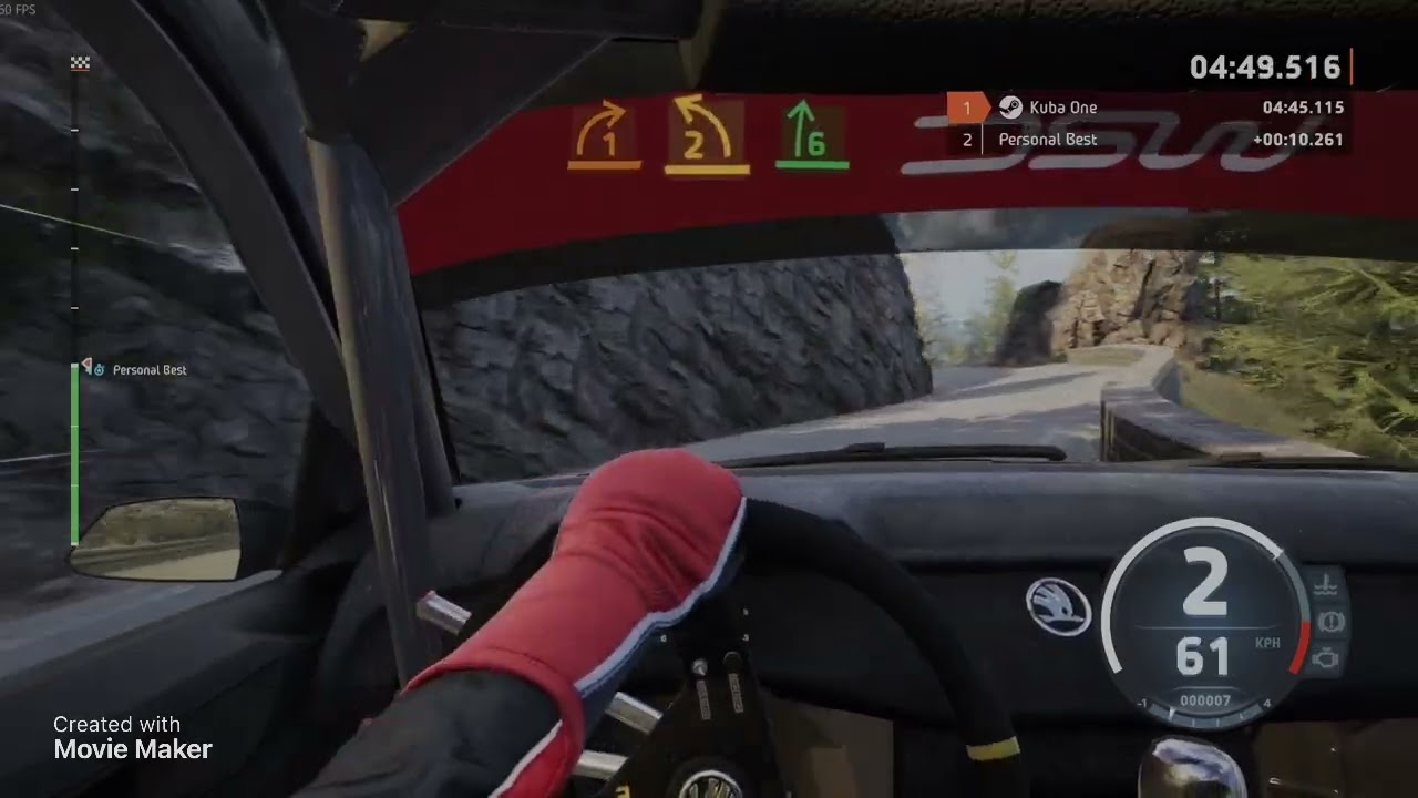 EA WRC test rally 2