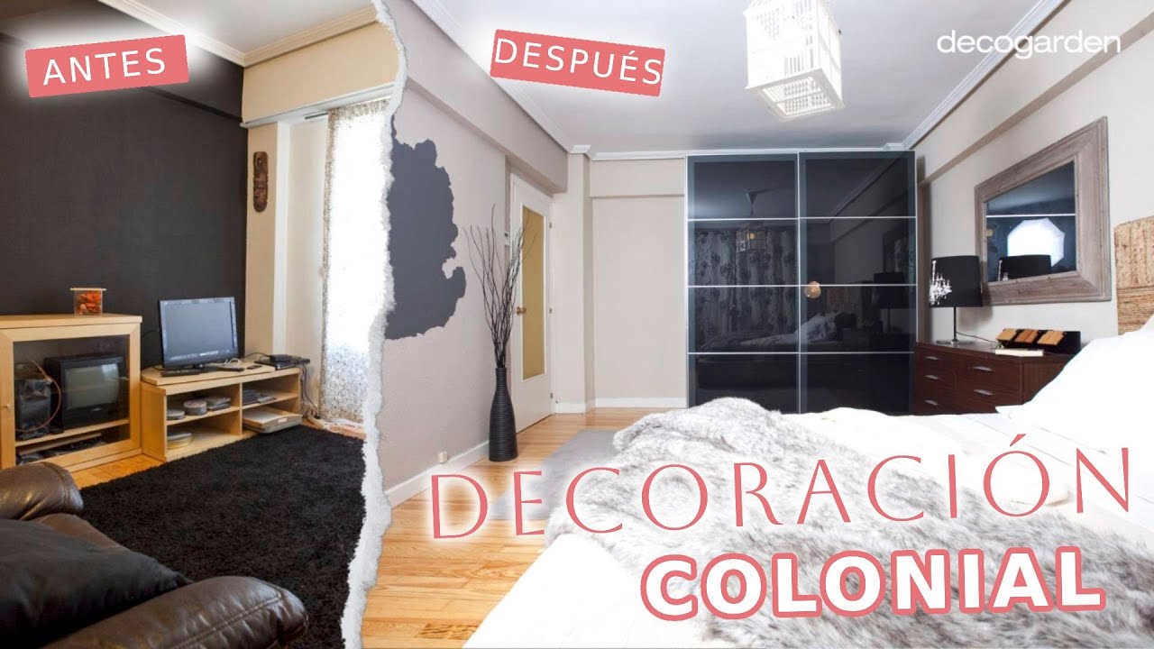 Decoración colonial: Descubre estas ideas elegantes para transformar tu dormitorio