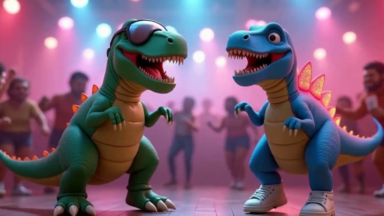Dino Party &ndash; Das lustige Dino Kinderlied 🦖 | Tanzen, H&uuml;pfen & Mitsingen f&uuml;r Kinder