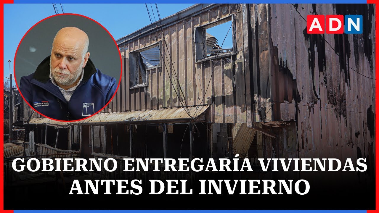 Ministro Elizalde visita Lirquén y se compromete a entregar viviendas antes del invierno