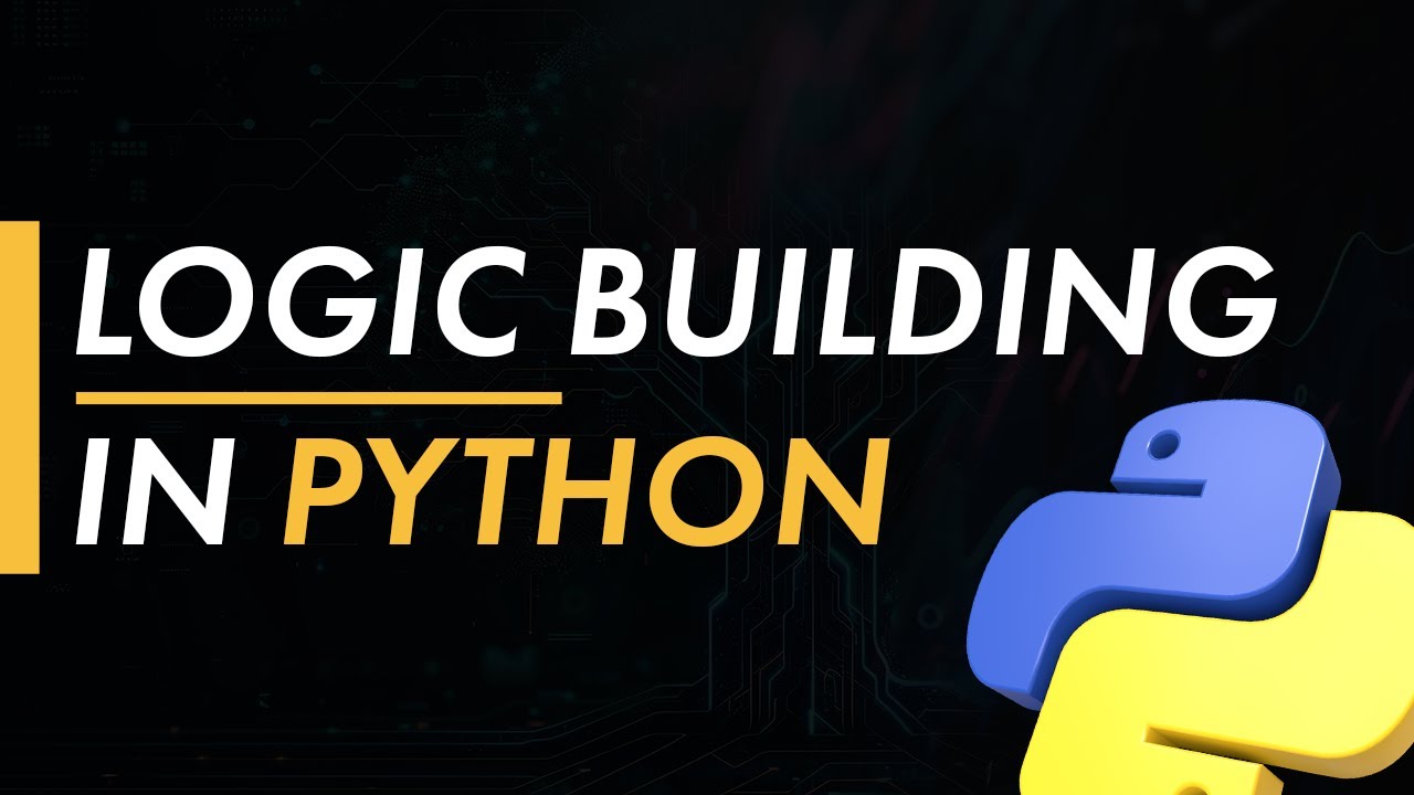 Logic building in python | iNeuron