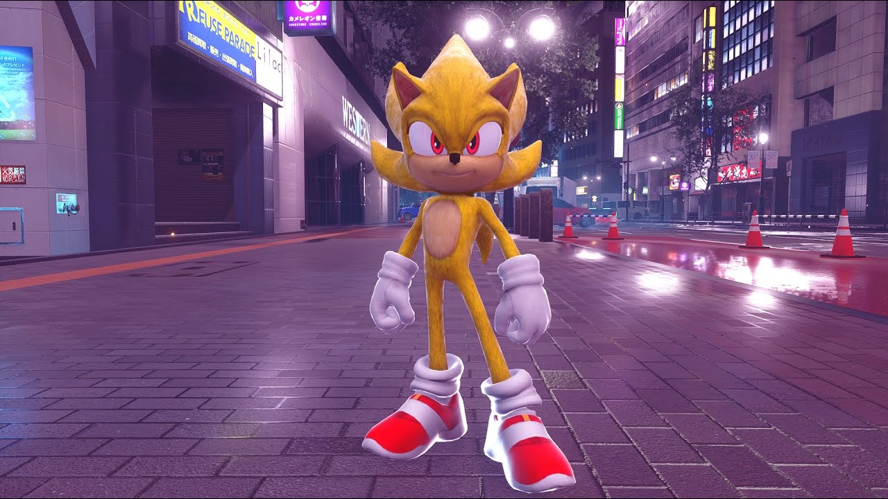 Моды SXSG - Movie Super Sonic Over Movie Shadow DLC Generations Mod