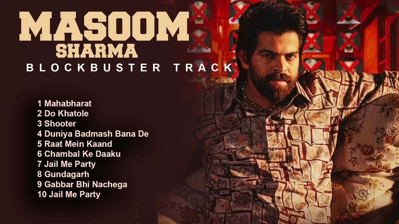 Blockbuster Track l Masoom Sharma l Audio Jukebox l New Haryanvi Song 2025 l New Song