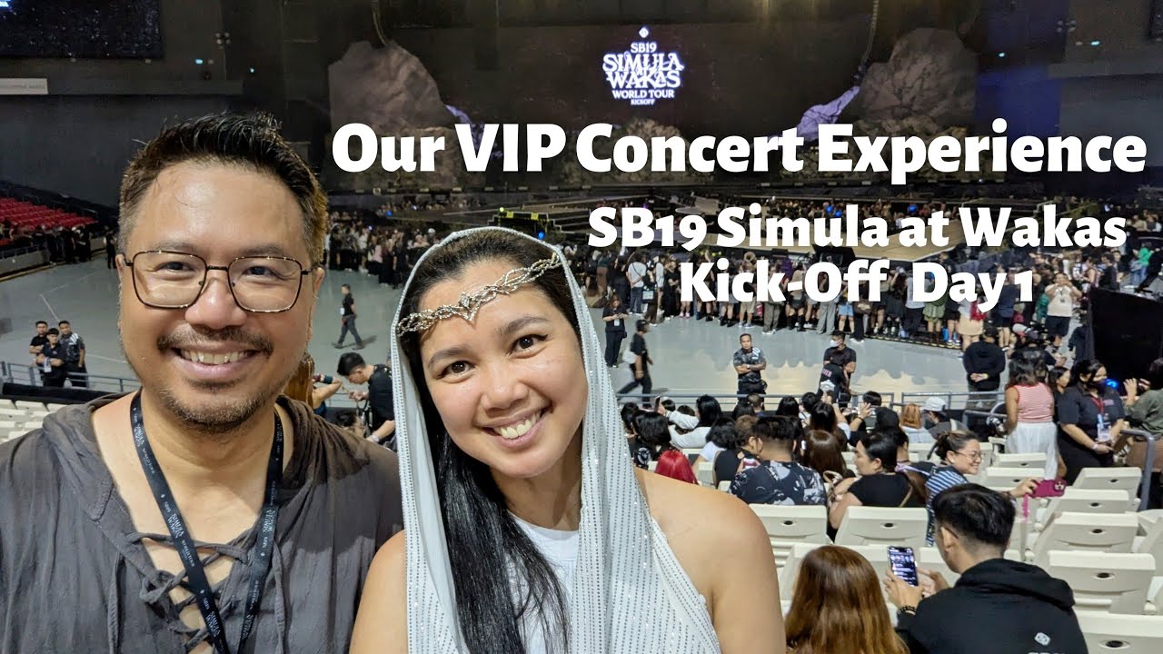 🤯 Our FULL Concert Experience + Review 🍎 SB19 Simula at Wakas KickOff Day 1 | The Fil-Am Cam S05 E12