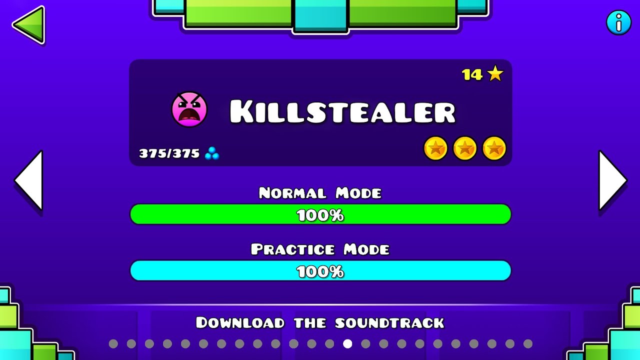 Geometry Dash Flames level 14 - 
