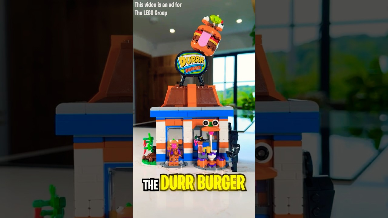 #реклама @LEGO Durr Burger Battle!