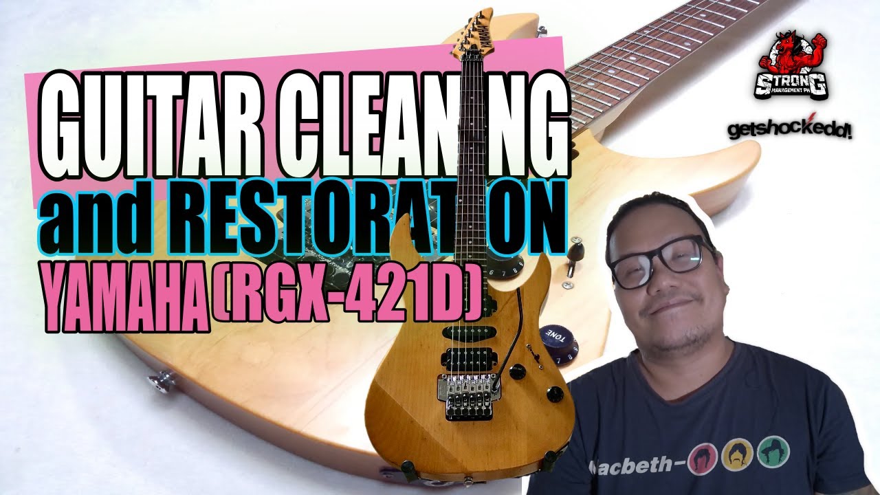 YAMAHA RGX421D - GUITAR CLEANING AND RESTORATION  #YAMAHA #RGX421D #GUITAR #CLEANING #RESTORATION