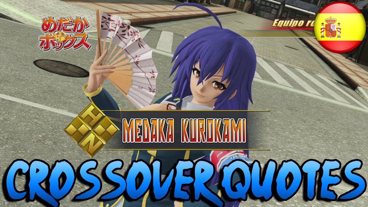 Crossover Quotes en Español: Medaka Kurokami (Medaka Box) | J-Stars Victory VS+