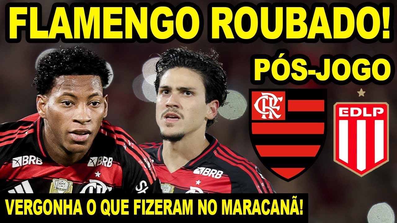 ABSURDO! FLAMENGO ROUBADO NO MARACANÃ! MENGÃO VENCE ESTUDIANTES CONTRA TUDO E TODOS! LIBERTADORES