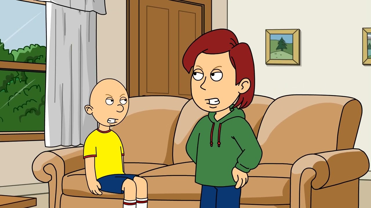 Boris keeps grounding Caillou and regrets it