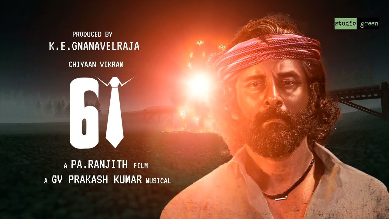 Chiyaan 61  - Motion Poster | Studio Green | Pa Ranjith | GV Prakash @abcutzproduction