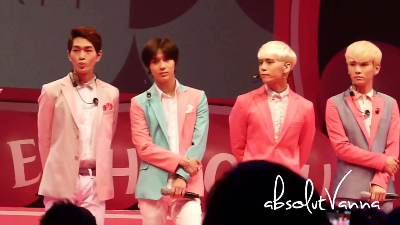 [HD/Fancam] 130827 SHINee Talk Etude Pink Play Party SG