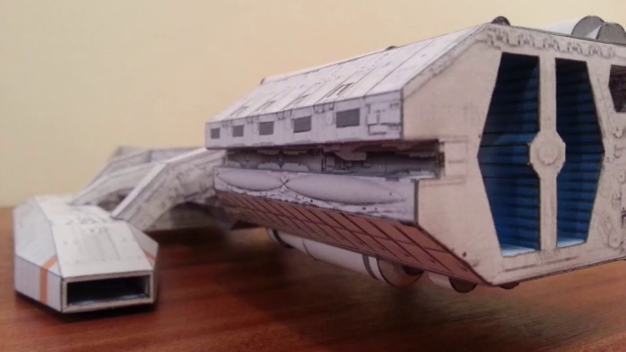 TOS Battlestar Galactica card model