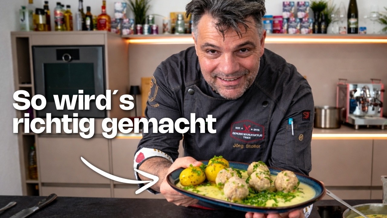 🔥Königsberger Klopse mit CREMIGER Kapernsoße  | So gelingen sie perfekt | Genuss Manufaktur Trier