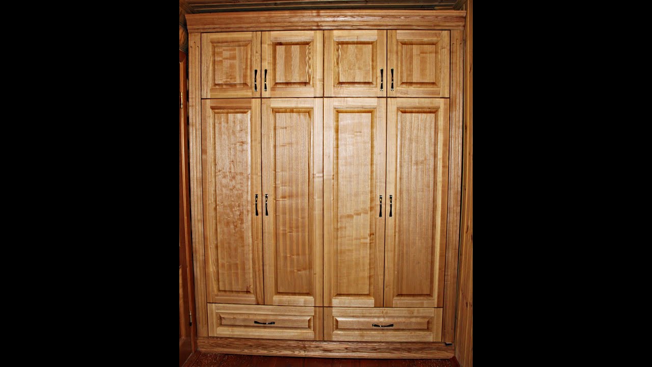 Шикарный шкаф из массива Ясеня. A chic wardrobe made of solid Ash.