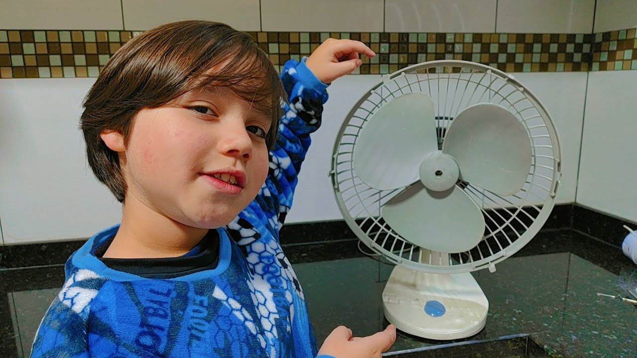 CONSERTAMOS VENTILADOR BRITÂNIA VENTUS QUE COMPRAMOS NO RECICLÁVEL #canaldopedro #criancadejesus 