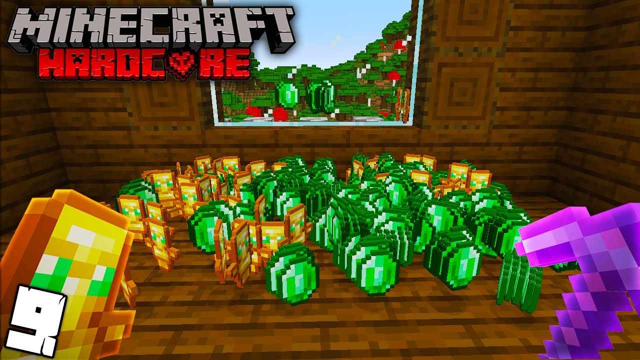 I Built an INSANE Raid Farm in Minecraft Hardcore!
