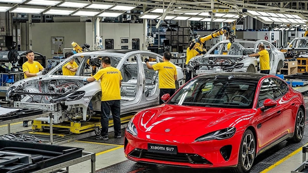 Xiaomi SU7: Full Factory Production &mdash; Inside the EV Assembly Line