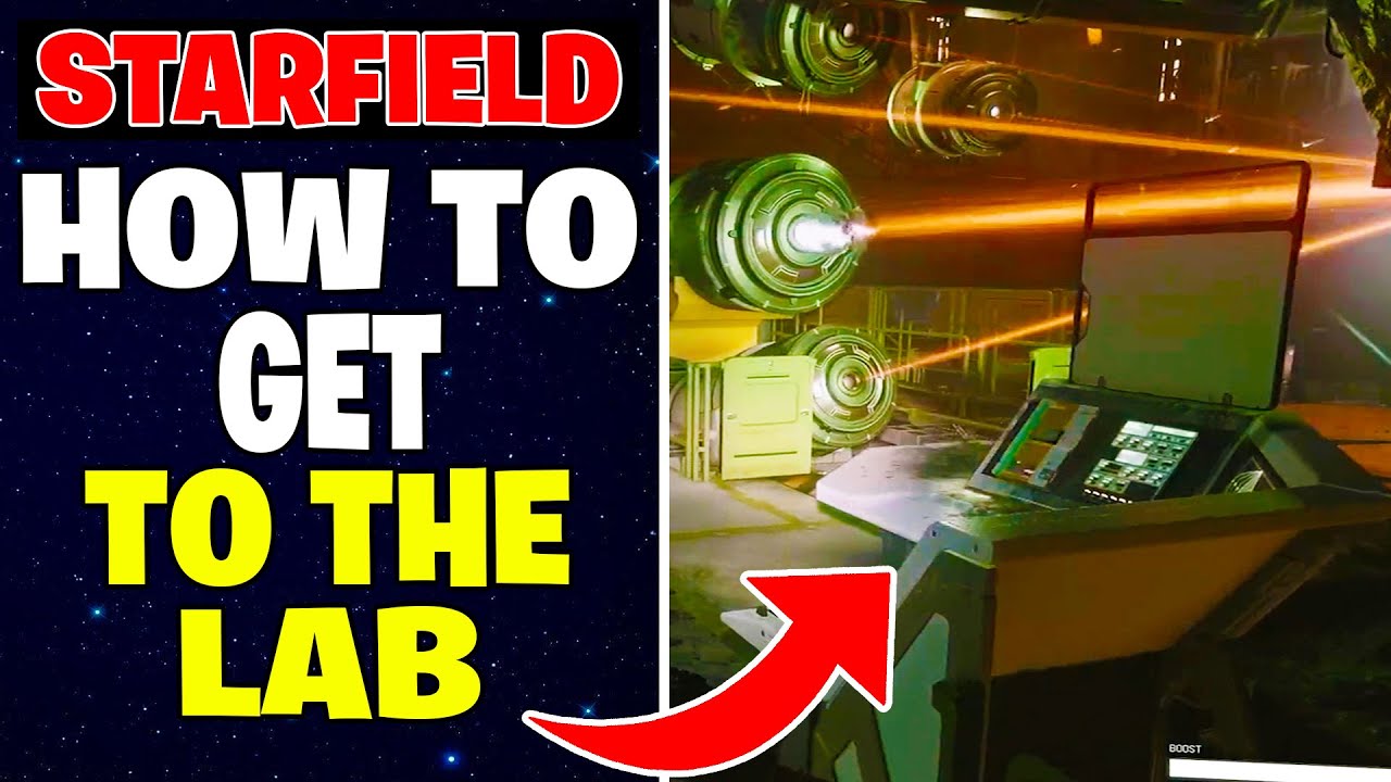 How to get to the Lab - Starfield (Entangled)