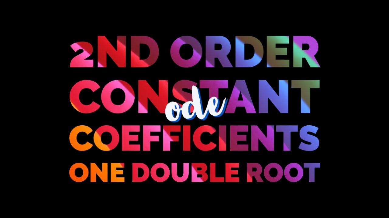 2nd orderDbleRts