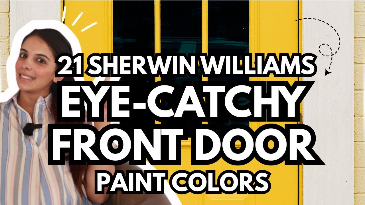 Цвета входной двери Sherwin Williams — 21 идея