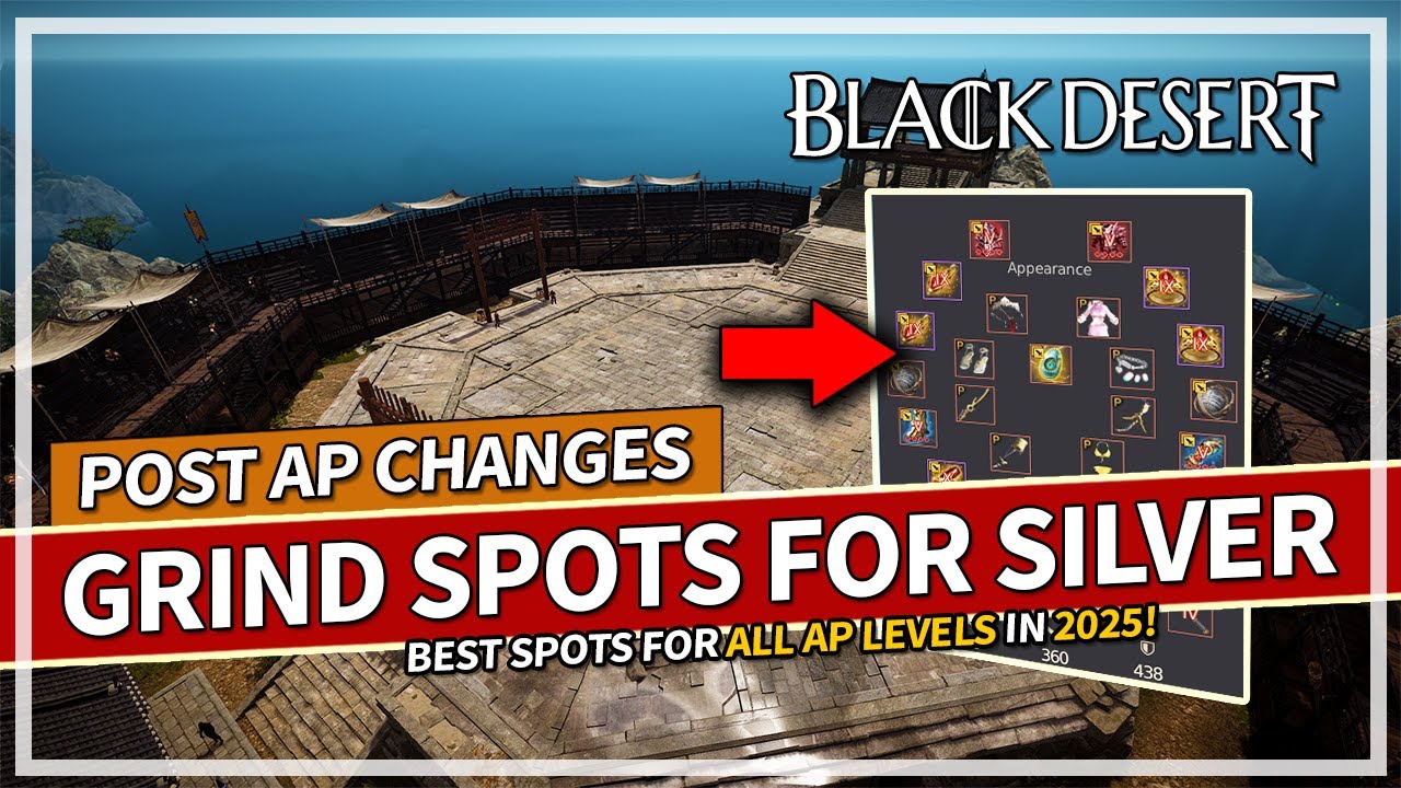 Best Silver Grind Spots For Every AP Zone Post Change in Black Desert 2025