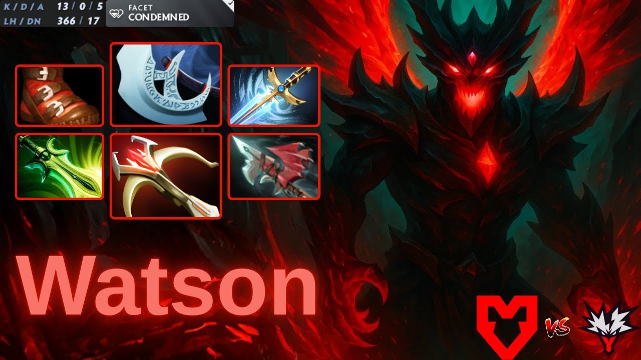 Watson [TERRORBLADE] | Strongest CARRY in dota | MOUZ vs Yandex | 7.39e