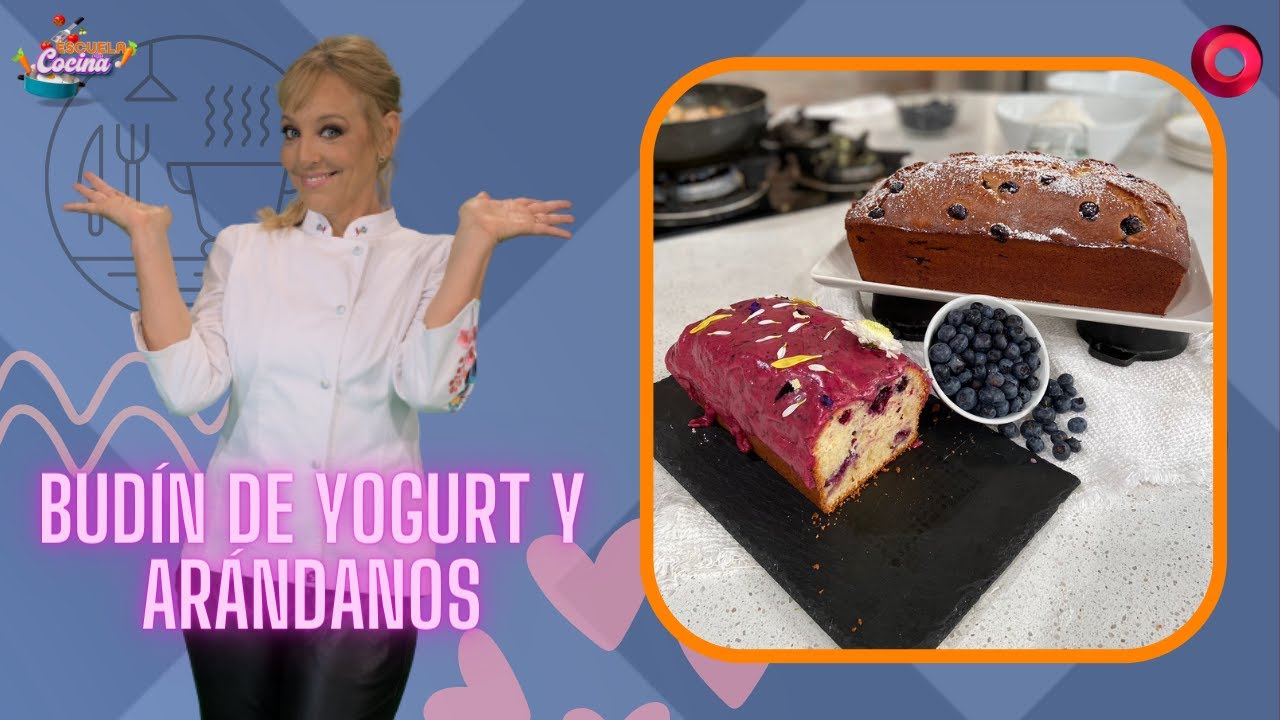 Budín de yogurt y arándanos | #EscuelaDeCocina