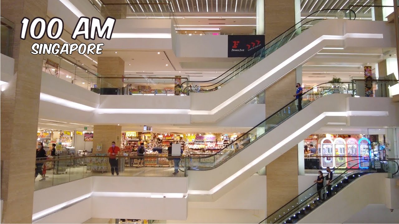 100 AM Mall in CBD | Singapore Shopping Mall Tour | Feb 2022 [4K]