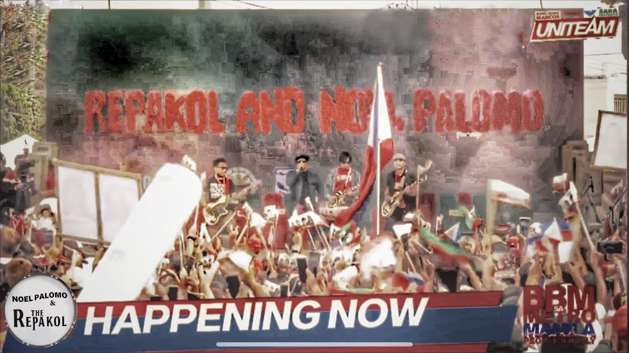 Noel Palomo & The Repakol Live @ BBM sa Metro Manila People’s Rally | IBP Road Quezon City (4/13/22)