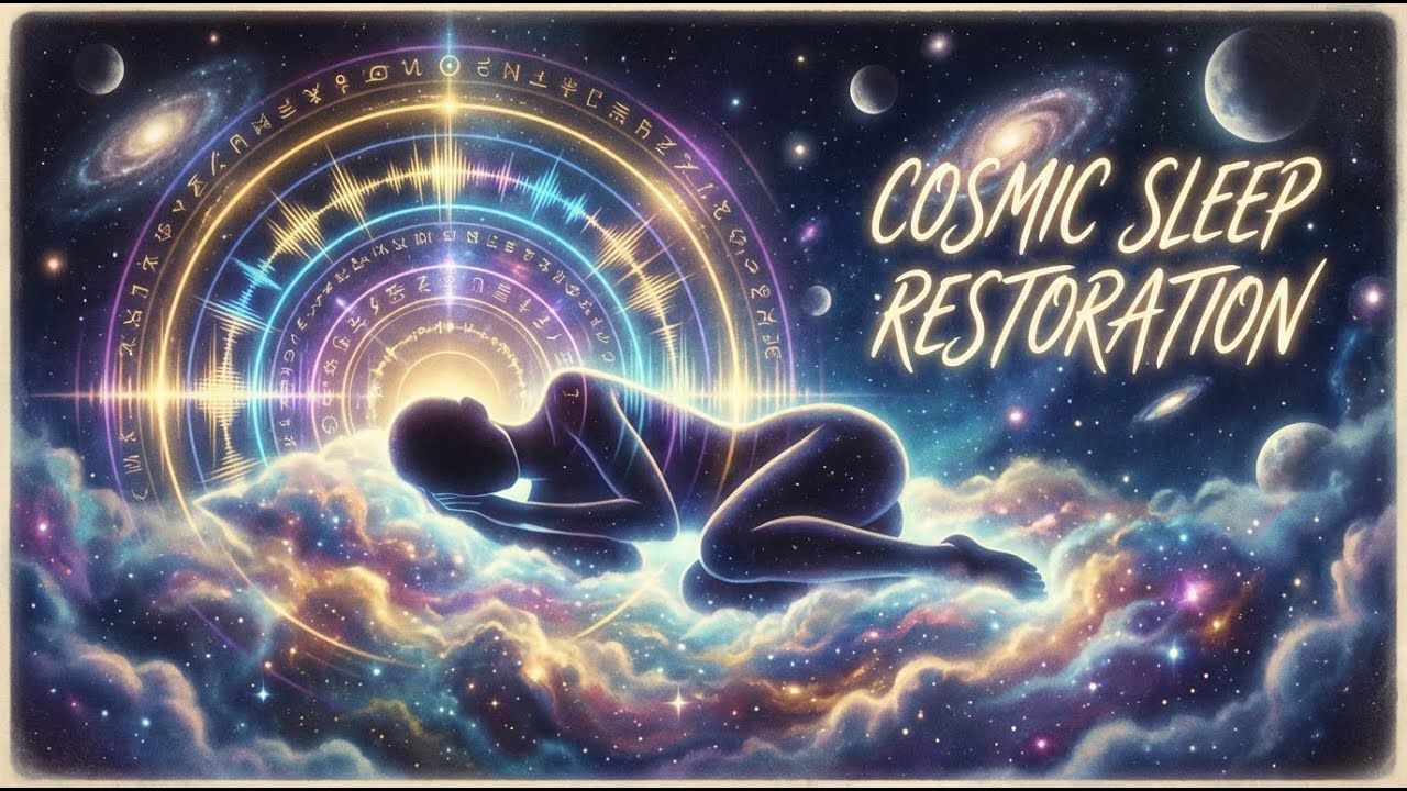 432Hz + 528Hz + 741Hz + 963Hz | Healing Brain Resonance: Melatonin Release, Brain Reset, Sleep Fast