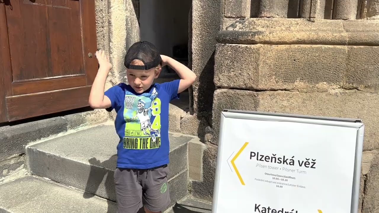 Liborkova letní výprava #zazvony do Plzeňské věže