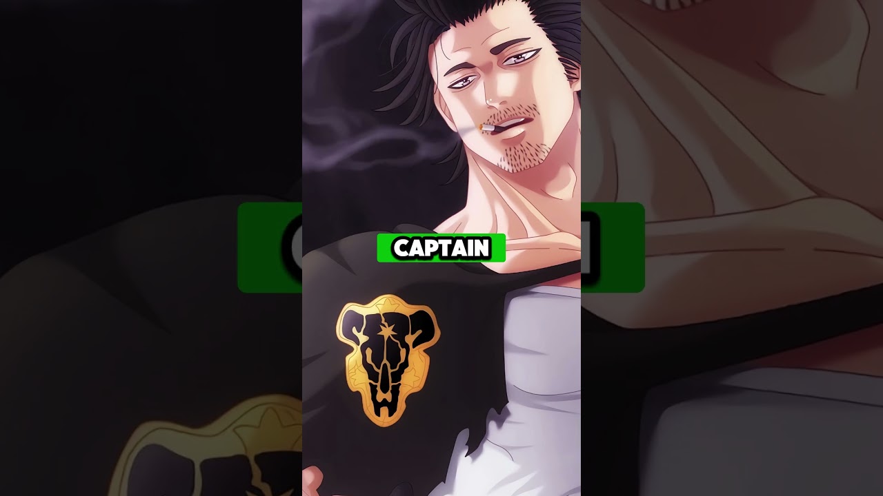 Real Reason Why Captain Yami is Always Smoking in Black Clover Anime!